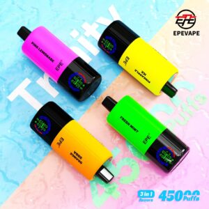 3in1 EPEVAPE 45000PUFFS Disposable electronic cigarette 5%